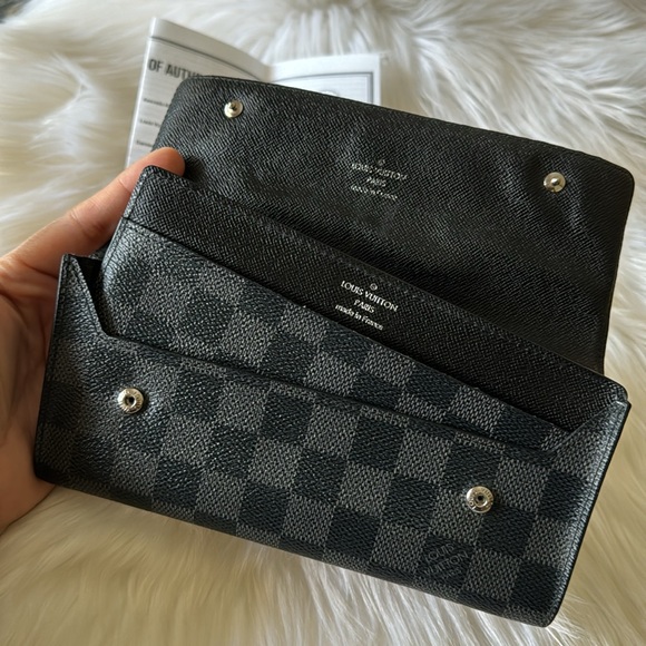 LOUIS VUITTON Long Wallet Damier Graphite Portefeuille Modular - Picture 10 of 17